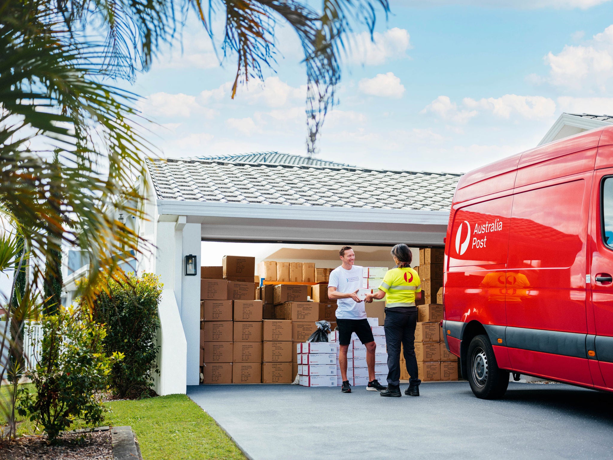 Domestic delivery speeds and coverage